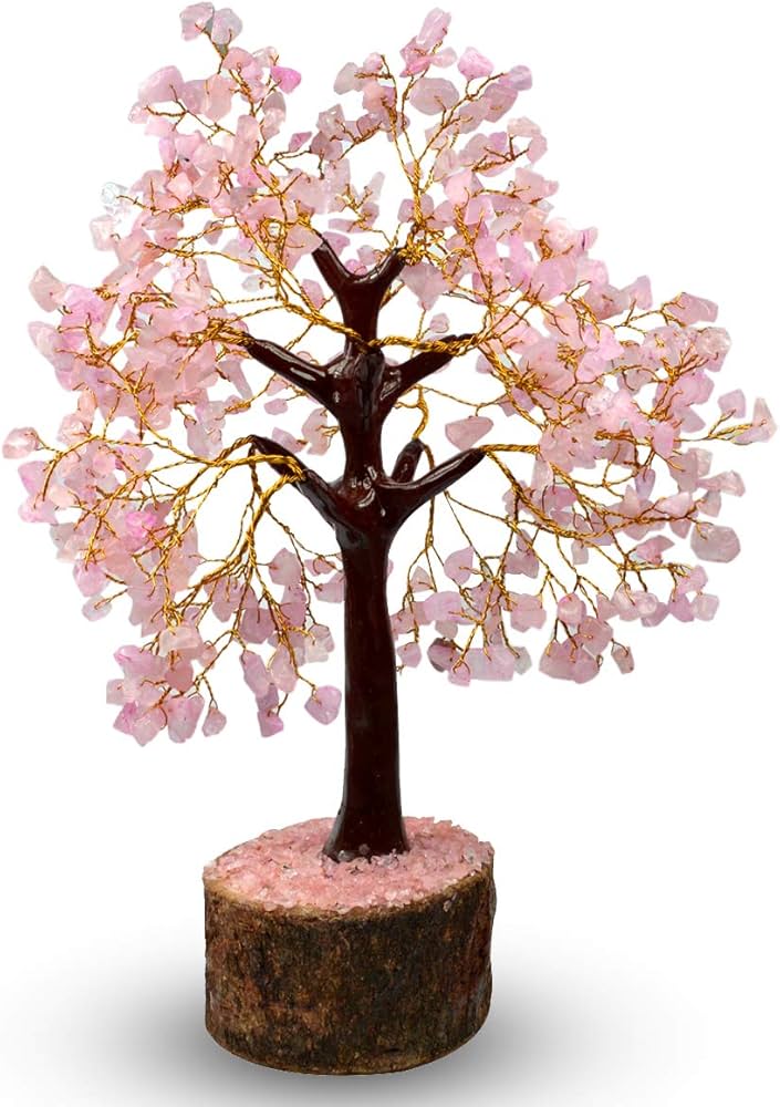 Rose Quartz 300 stone tree