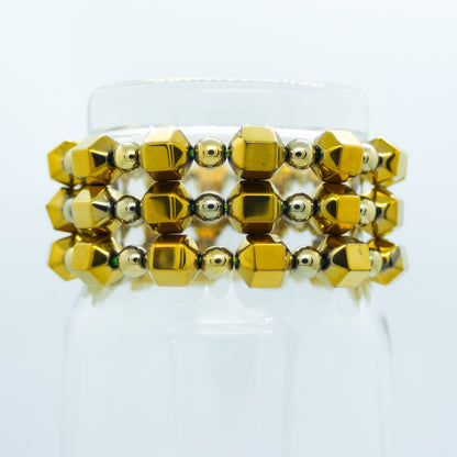 Golden Hematite Bracelet