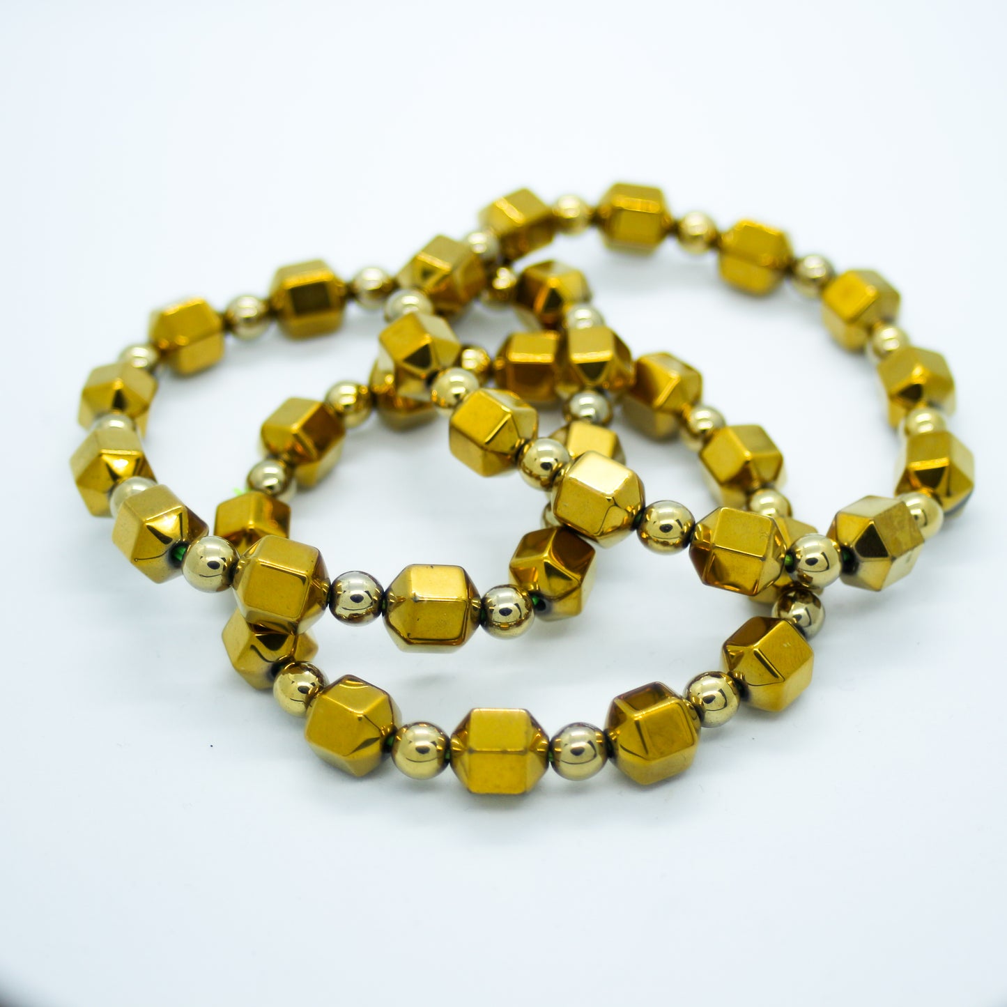 Golden Hematite Bracelet