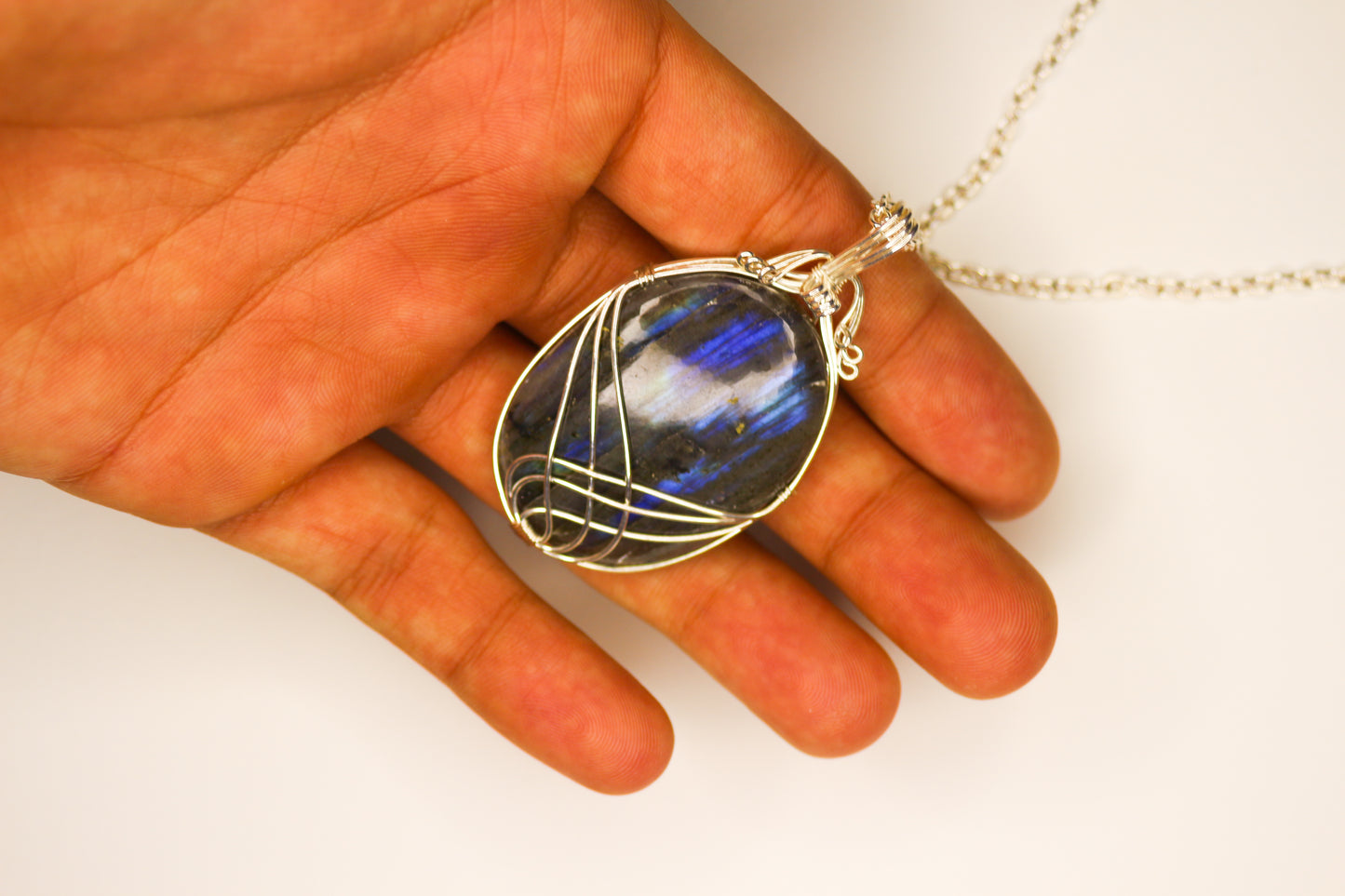 Labradorite Stone pendant