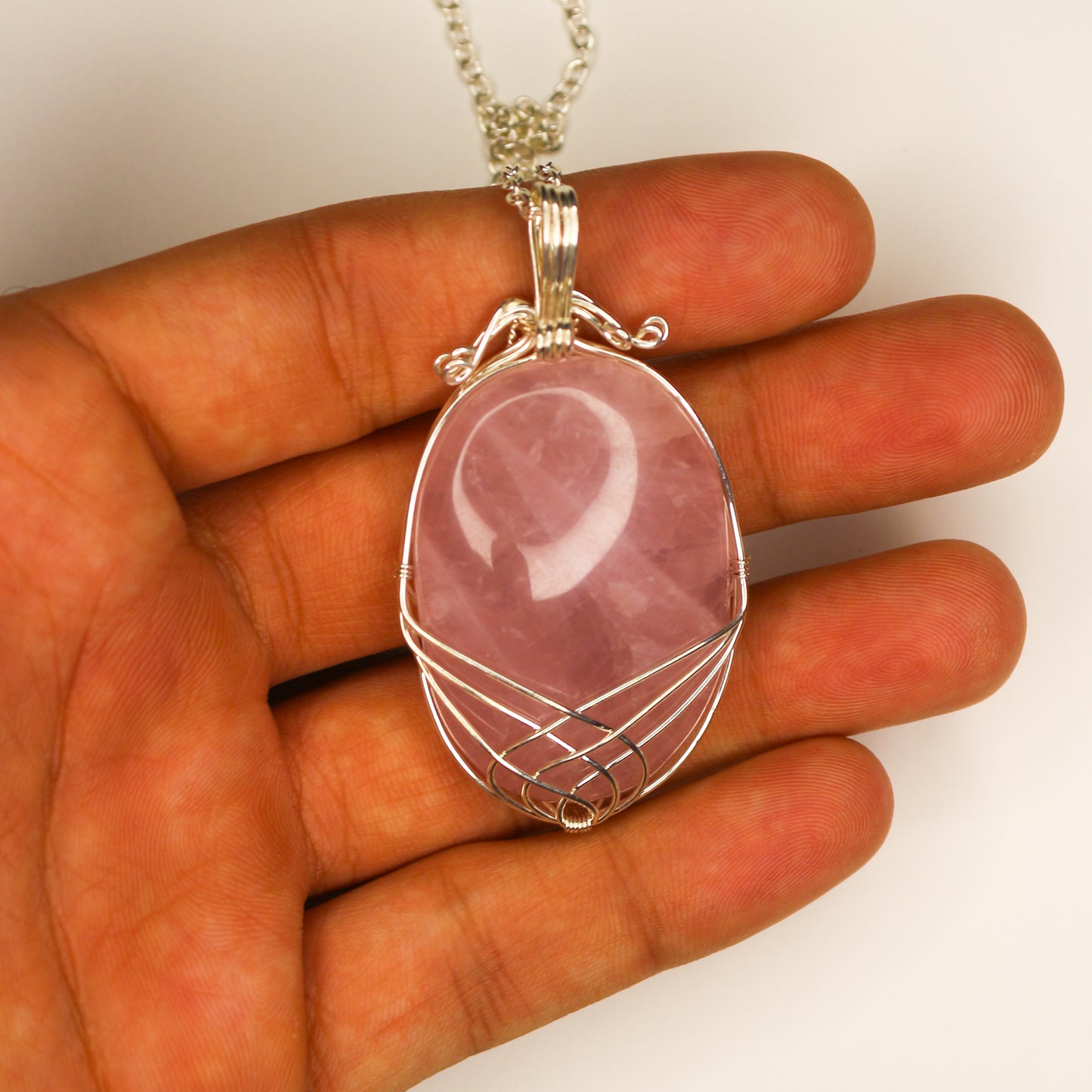 Rose Quartz Pendant